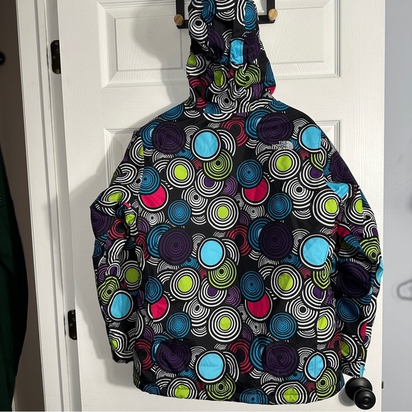 The North Face Hyvent Heatseeker coat, girls size XL (18), Spiral Light, puffer - Picture 7 of 16